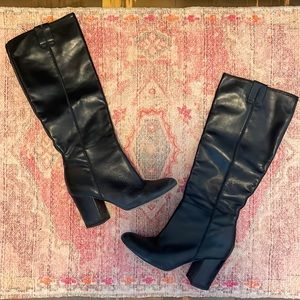 Sam Edelman Black Leather Boots